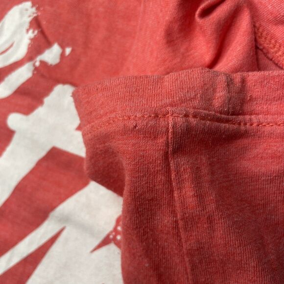 The North Face Tank Womens Medium Orange Classic Fit Sleeveless Logo Muscle Tee - Picture 11 of 11